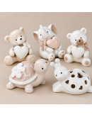 Bomboniera outlet in offerta animaletti in porcellana